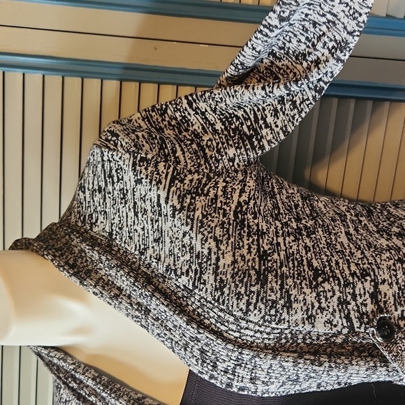 Apt 9 Dark Grey Open Sweater - Picture 7 of 12